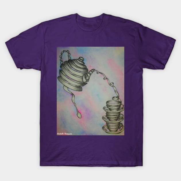 Wrapped Teacups T-Shirt by Rororocker